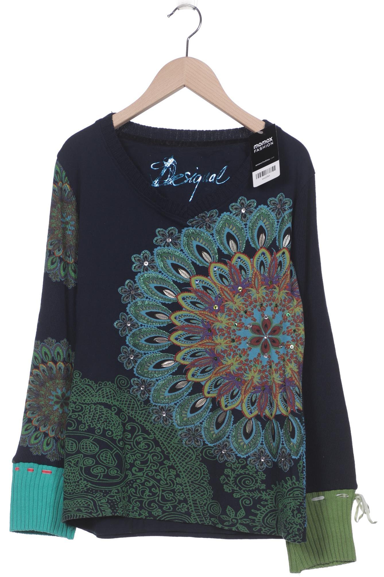 

Desigual Damen Pullover, marineblau, Gr. 38