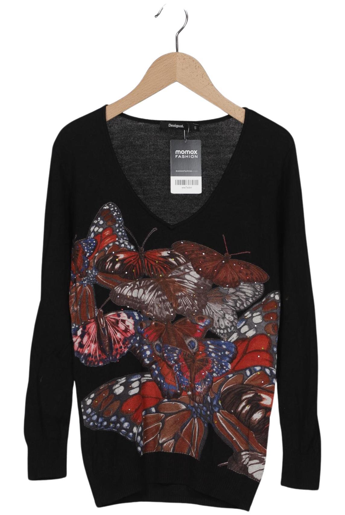 

Desigual Damen Pullover, schwarz, Gr. 36
