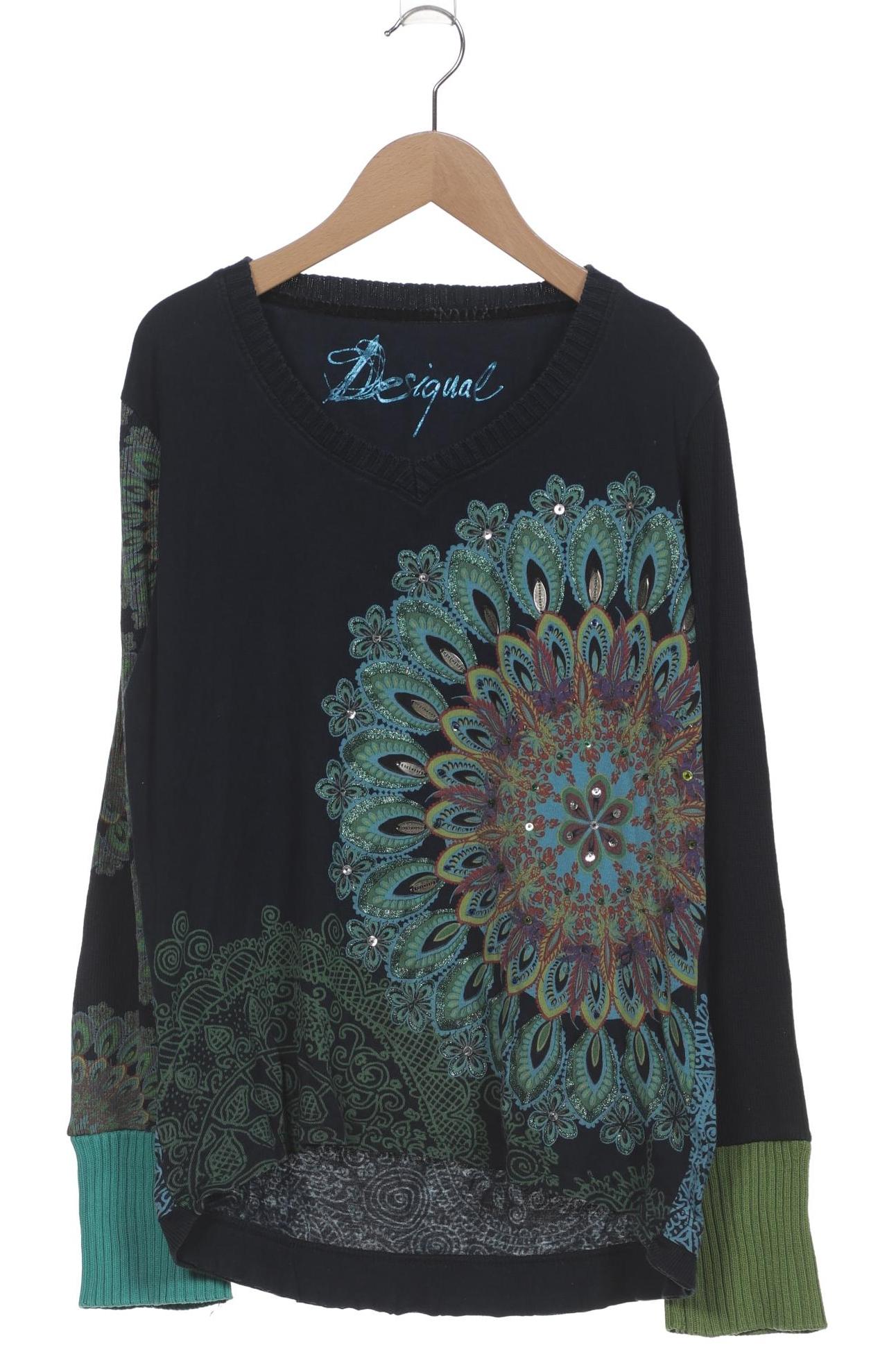 

Desigual Damen Pullover, marineblau, Gr. 46