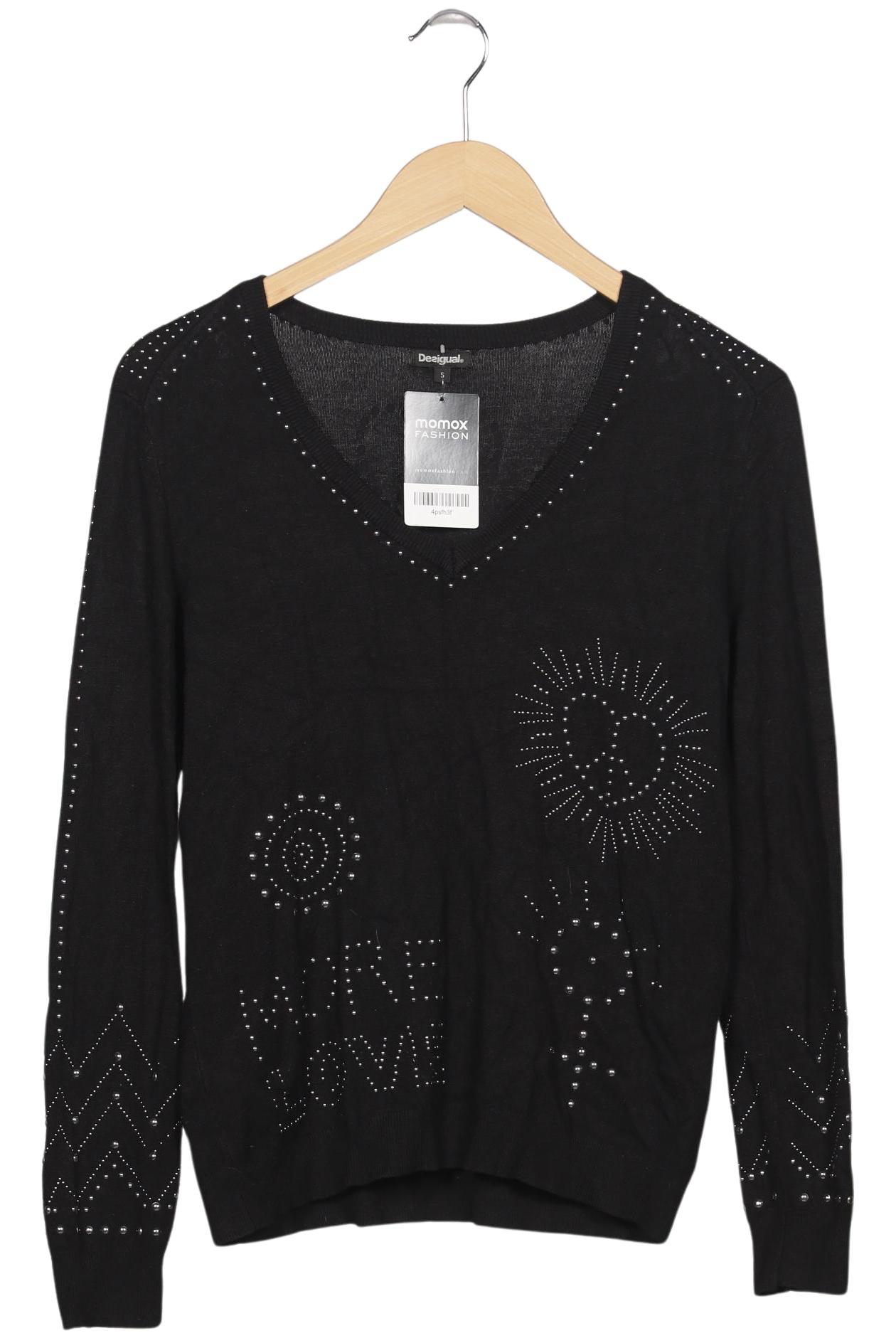 

Desigual Damen Pullover, schwarz, Gr. 36
