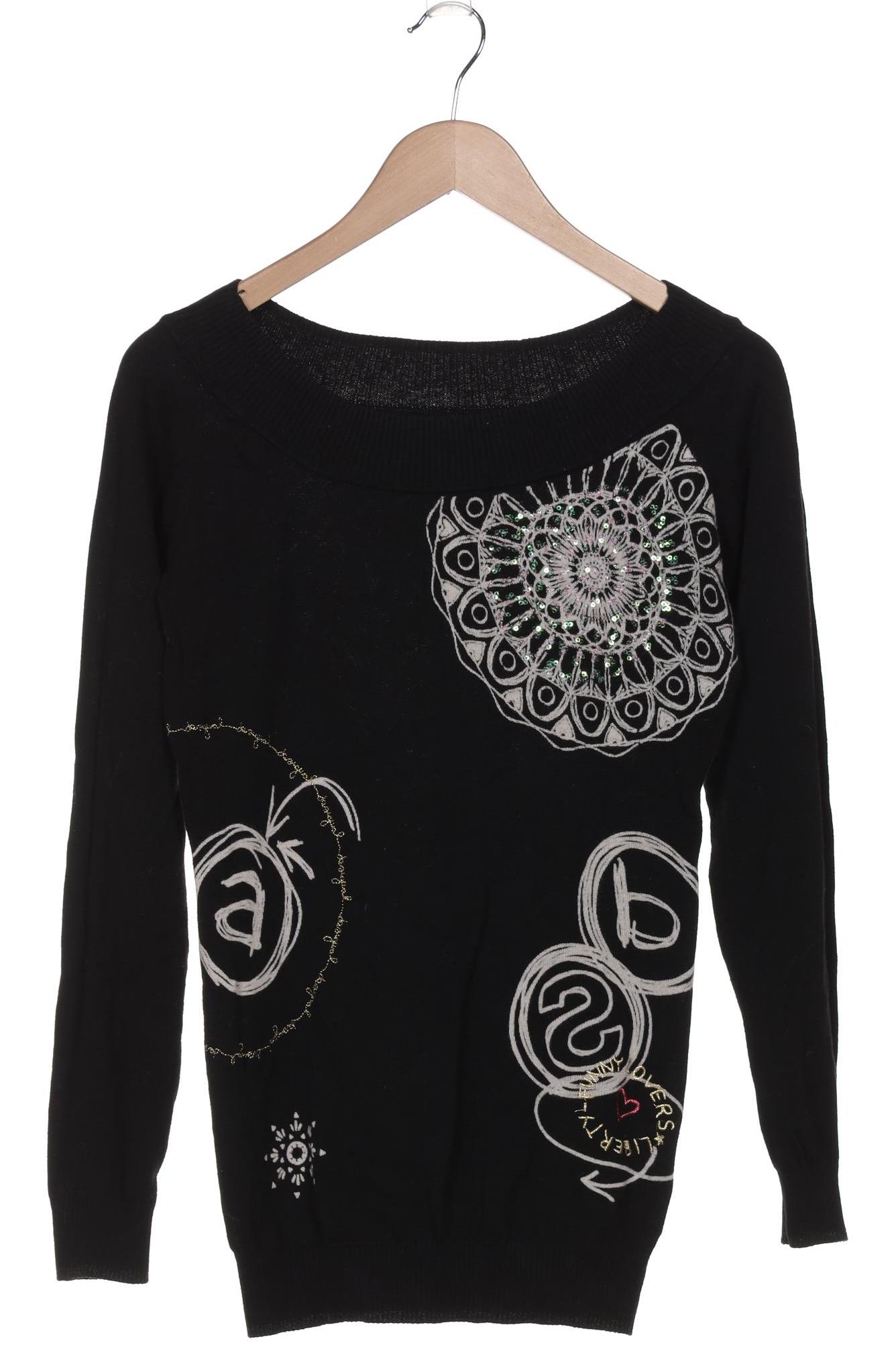 

Desigual Damen Pullover, schwarz, Gr. 44