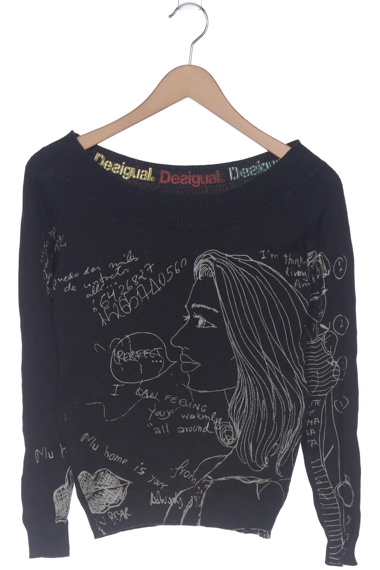 

Desigual Damen Pullover, schwarz, Gr. 36