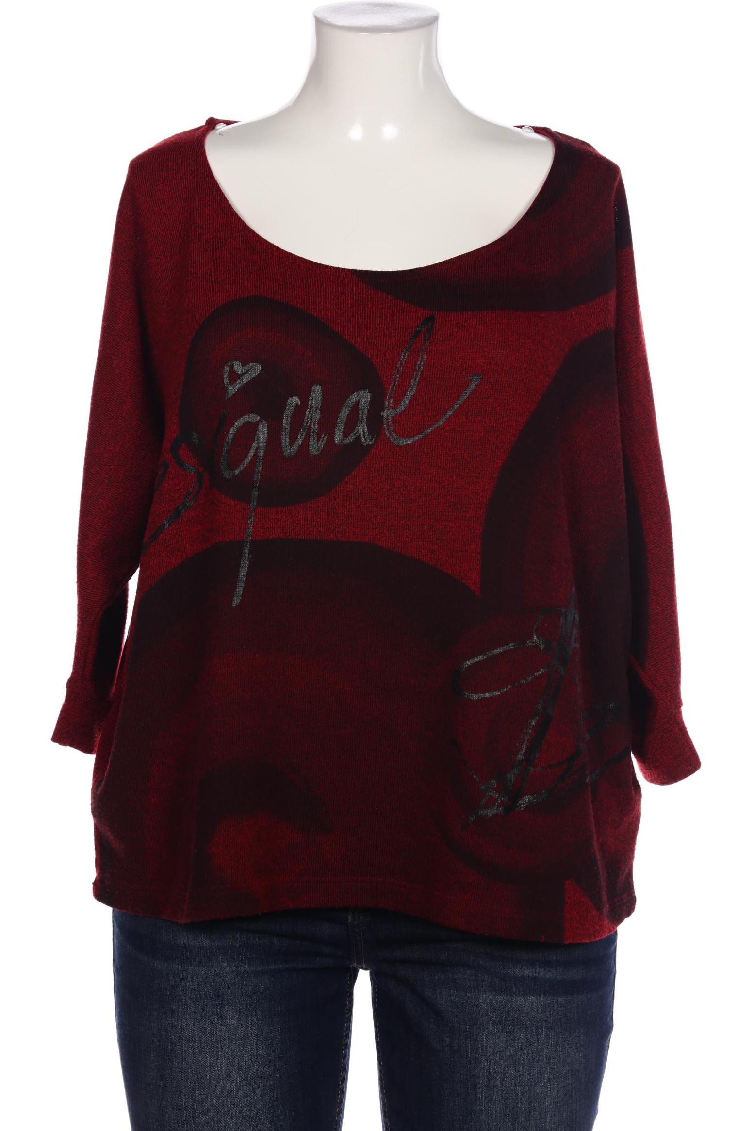 

Desigual Damen Pullover, rot, Gr. 44
