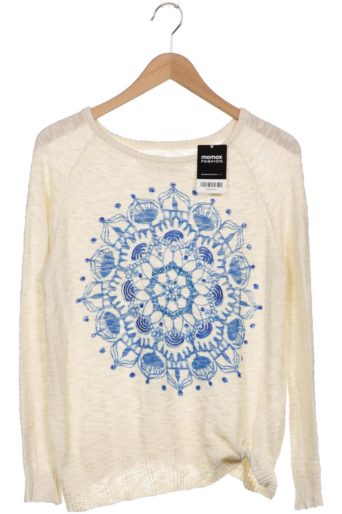 

Desigual Damen Pullover, cremeweiß