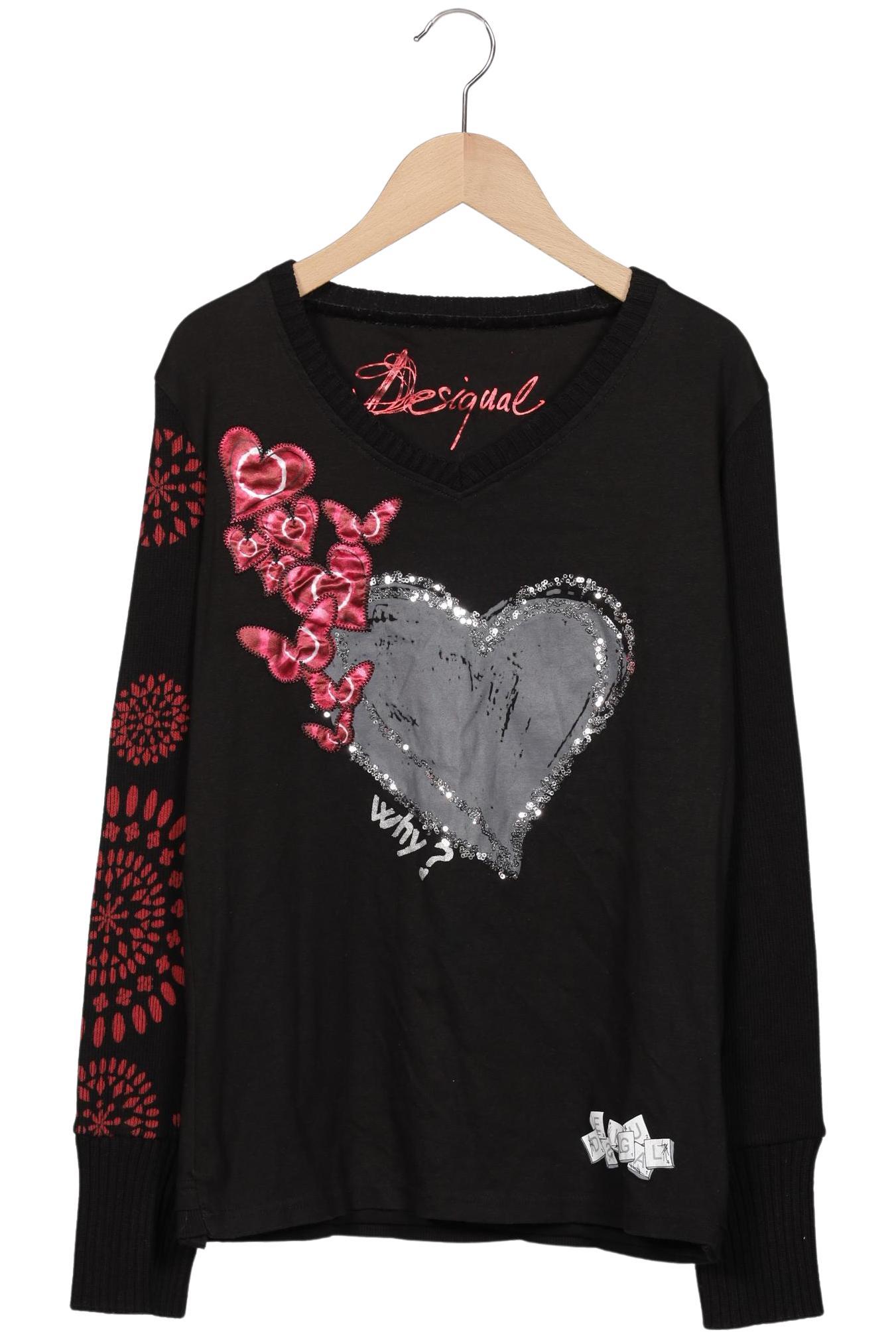 

Desigual Damen Pullover, schwarz, Gr. 42