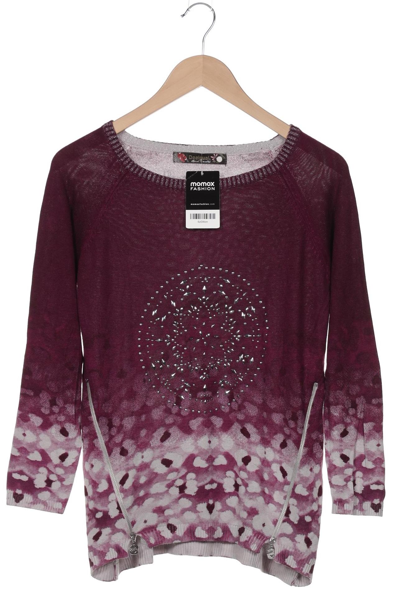 

Desigual Damen Pullover, pink, Gr. 38