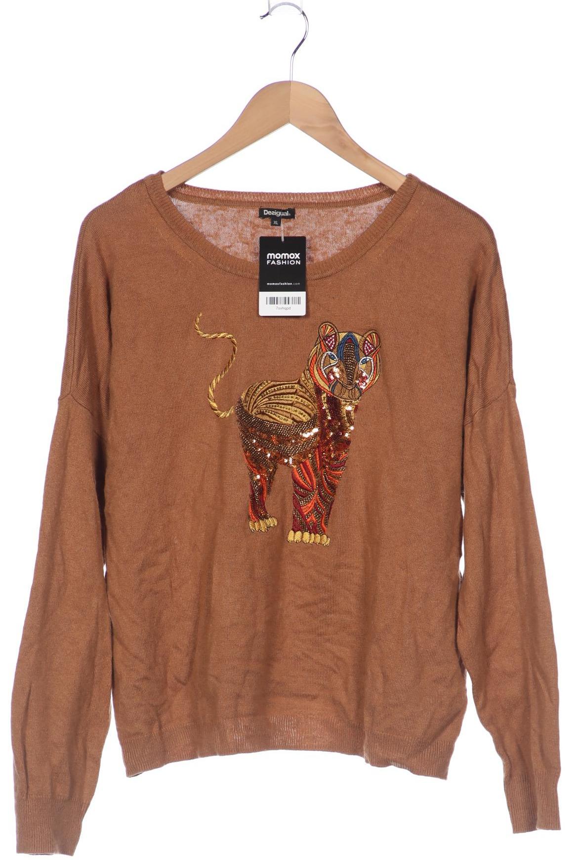 

Desigual Damen Pullover, braun, Gr. 44
