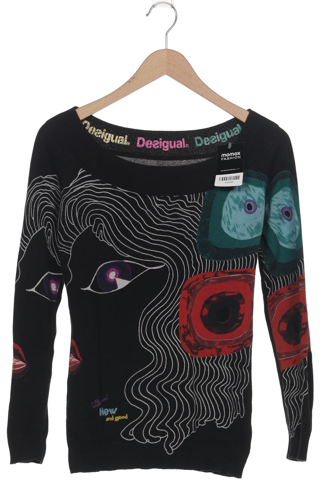 

Desigual Damen Pullover, schwarz, Gr. 38