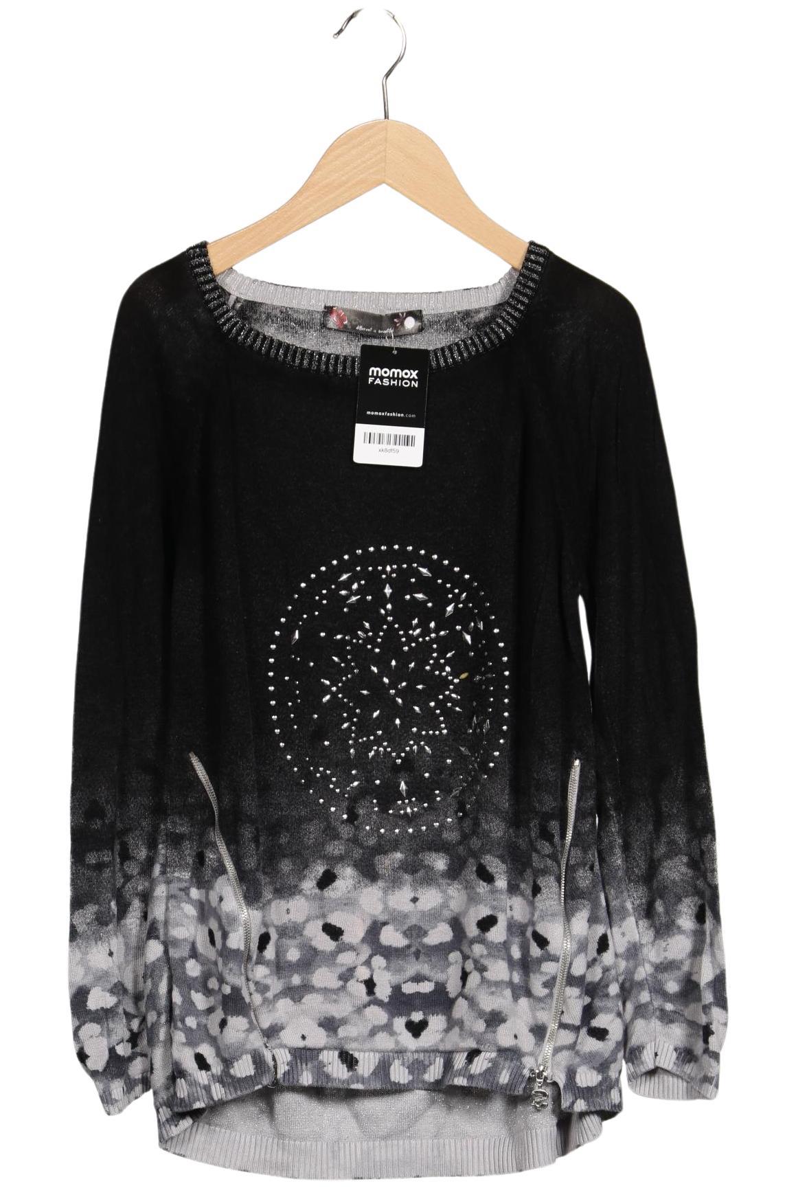 

Desigual Damen Pullover, grau, Gr. 42