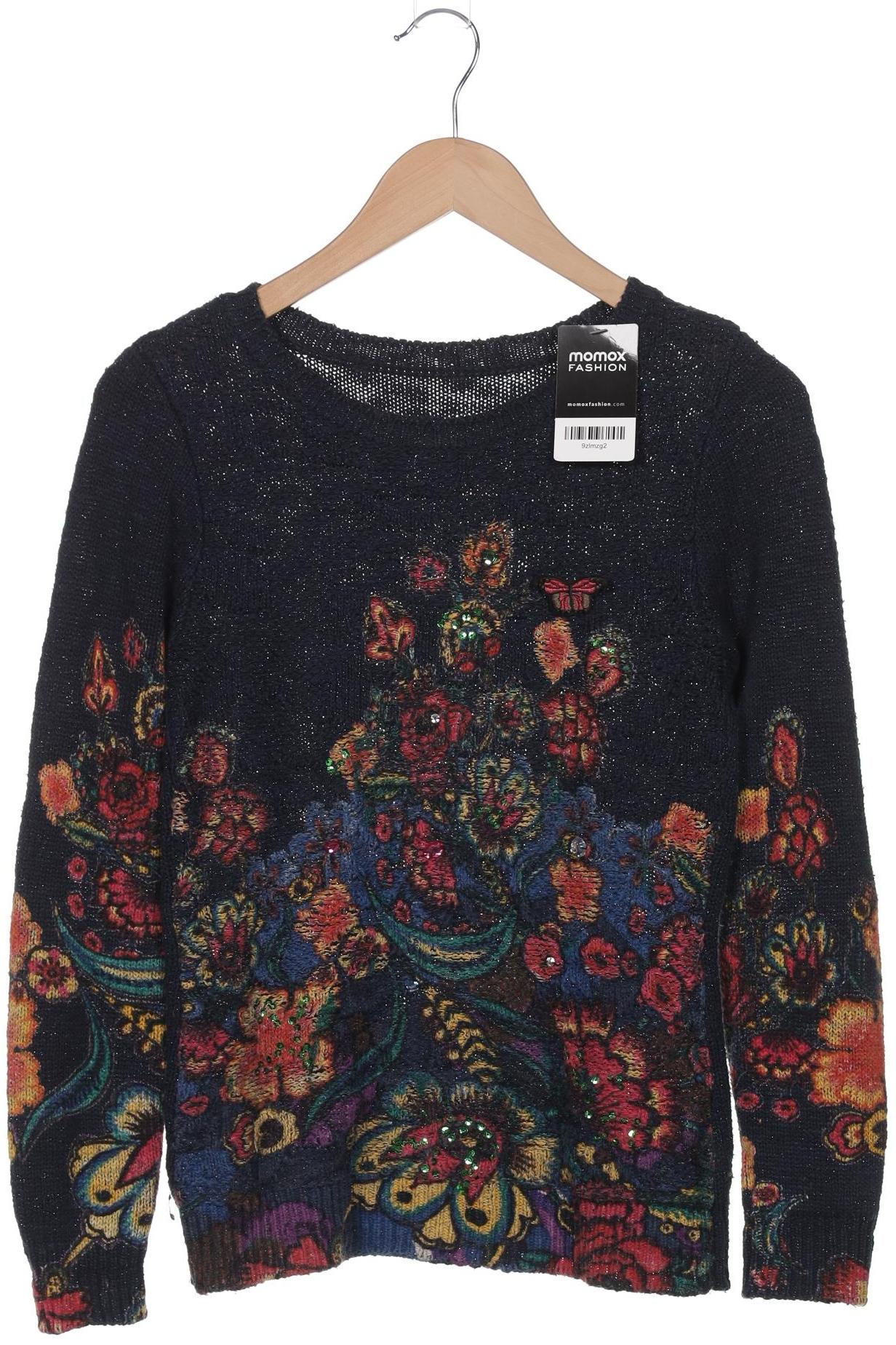

Desigual Damen Pullover, marineblau, Gr. 34