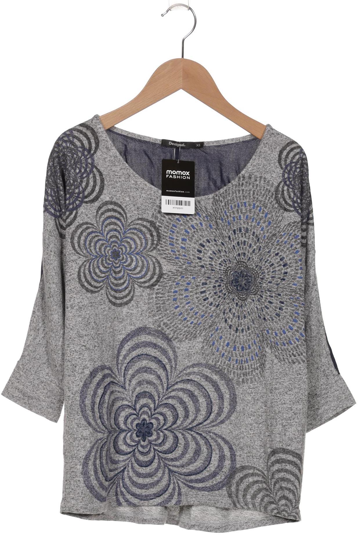 

Desigual Damen Pullover, grau, Gr. 34