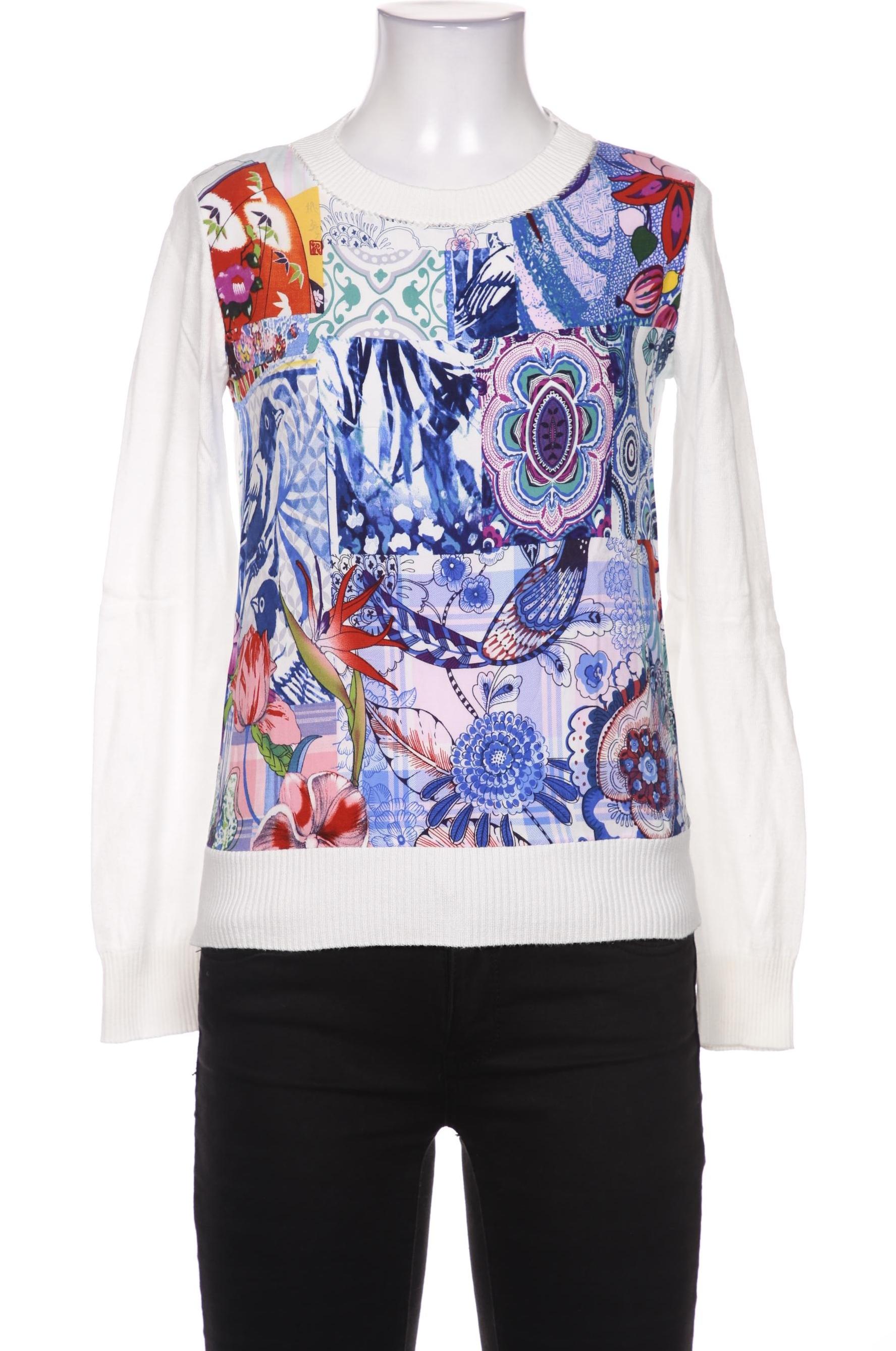 

Desigual Damen Pullover, weiß, Gr. 34