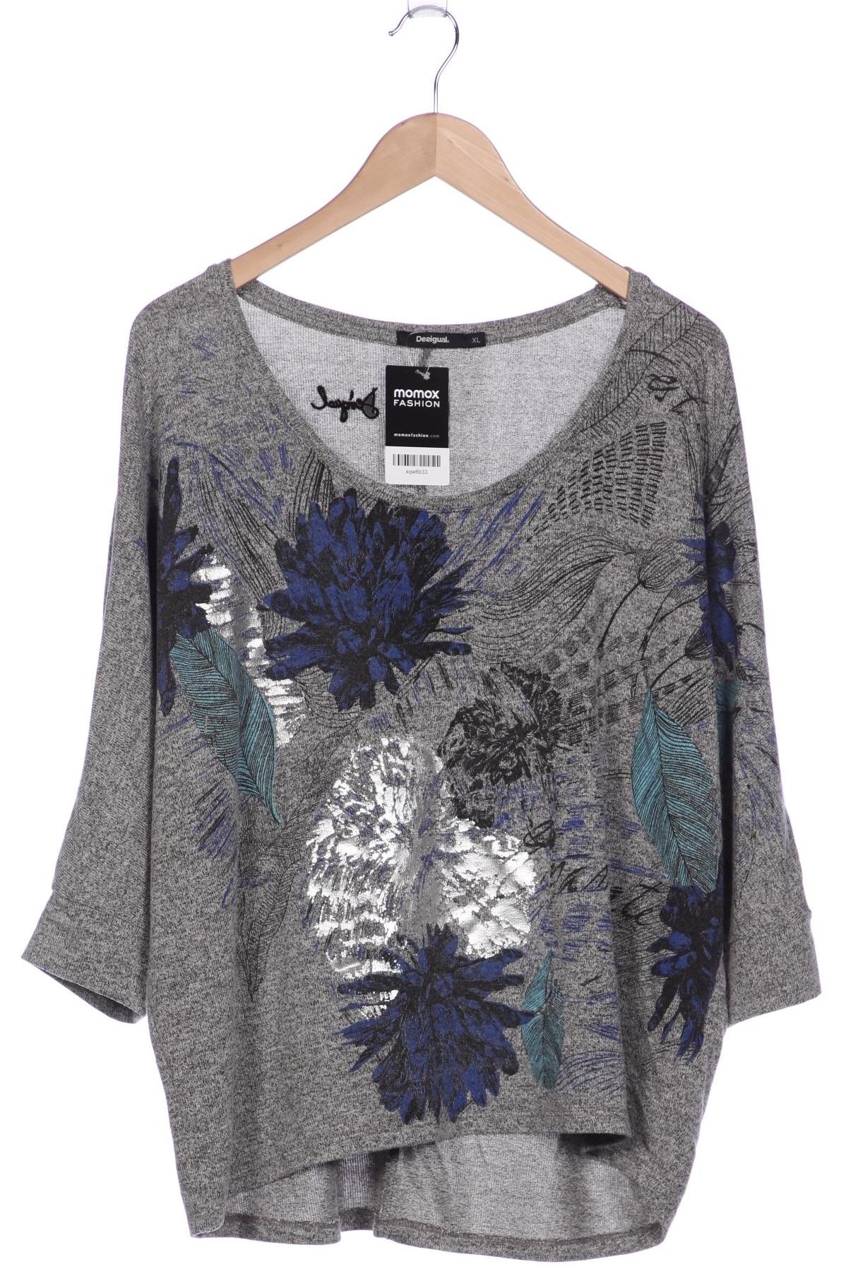 

Desigual Damen Pullover, grau, Gr. 44