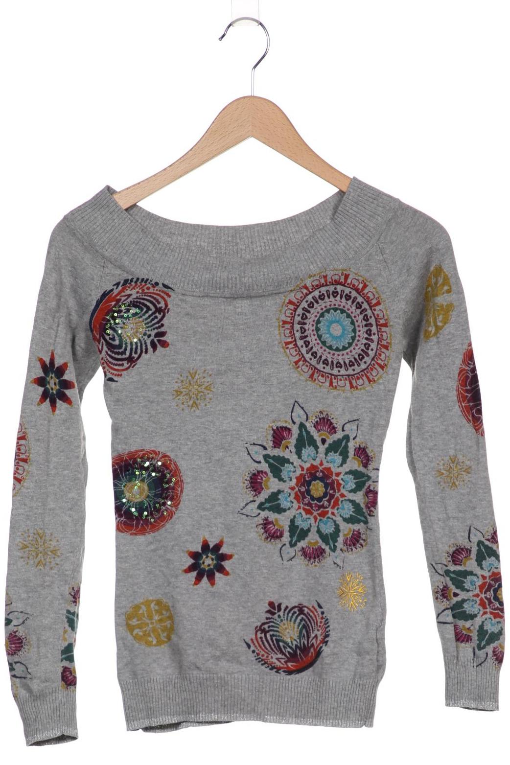 

Desigual Damen Pullover, grau