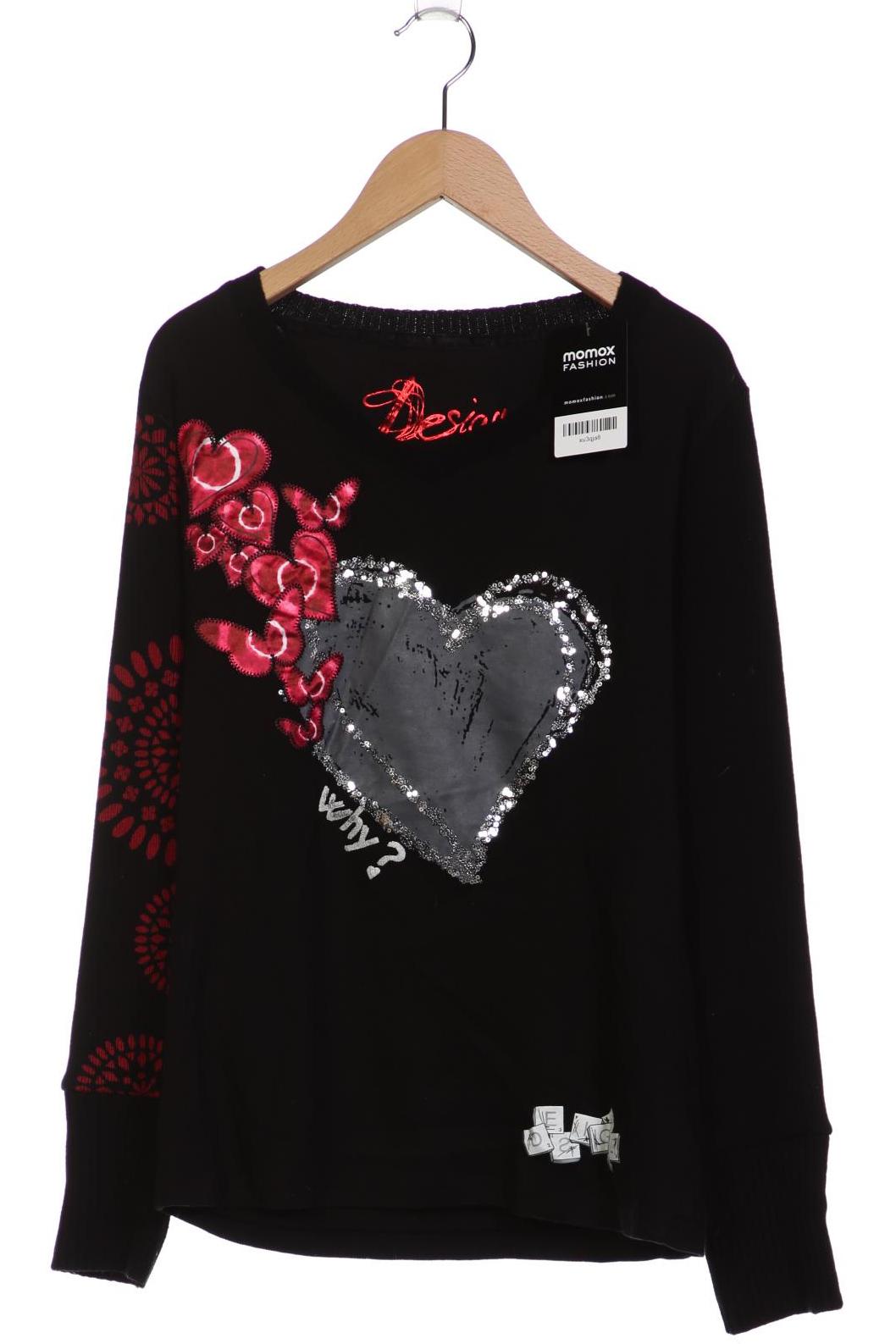

Desigual Damen Pullover, schwarz, Gr. 38
