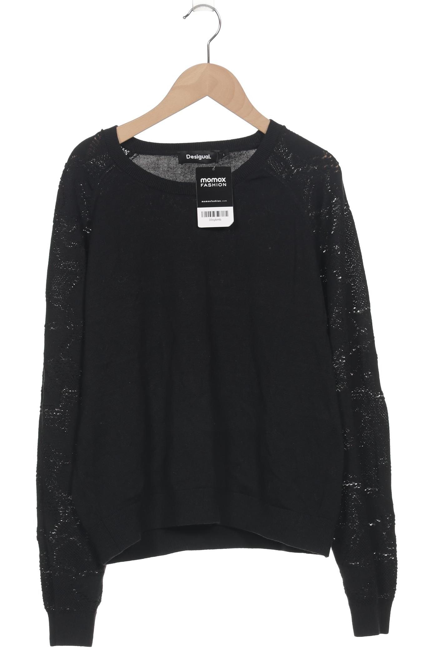 

Desigual Damen Pullover, schwarz, Gr. 42