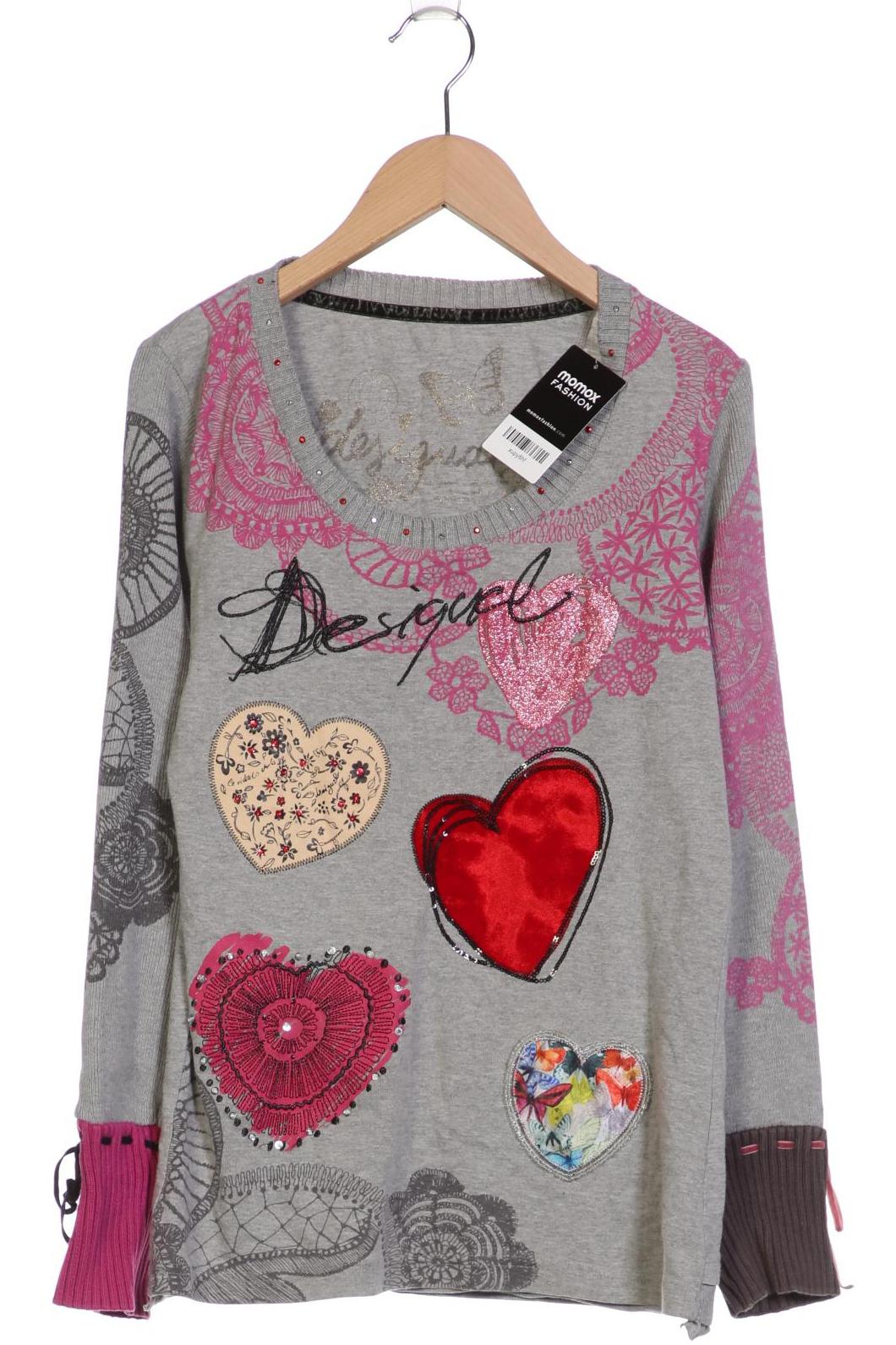 

Desigual Damen Pullover, grau, Gr. 36