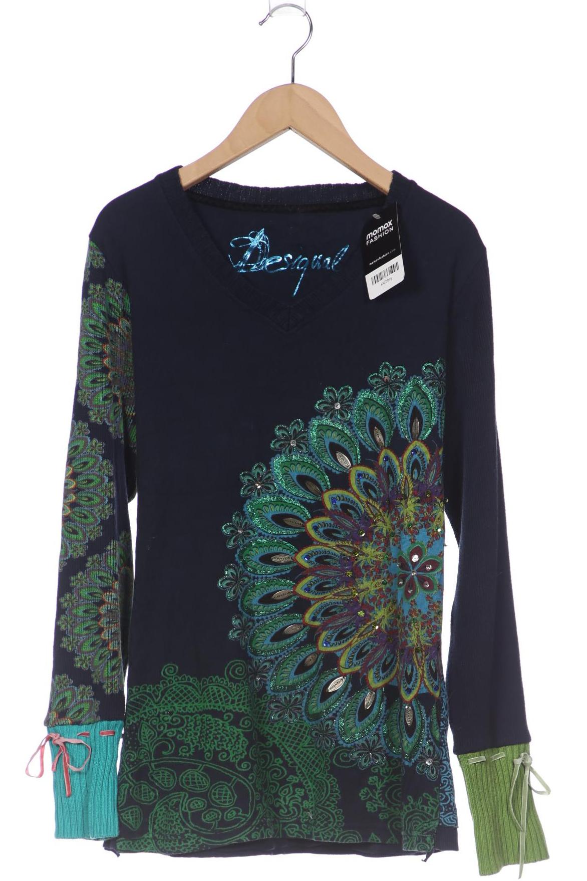 

Desigual Damen Pullover, marineblau, Gr. 42