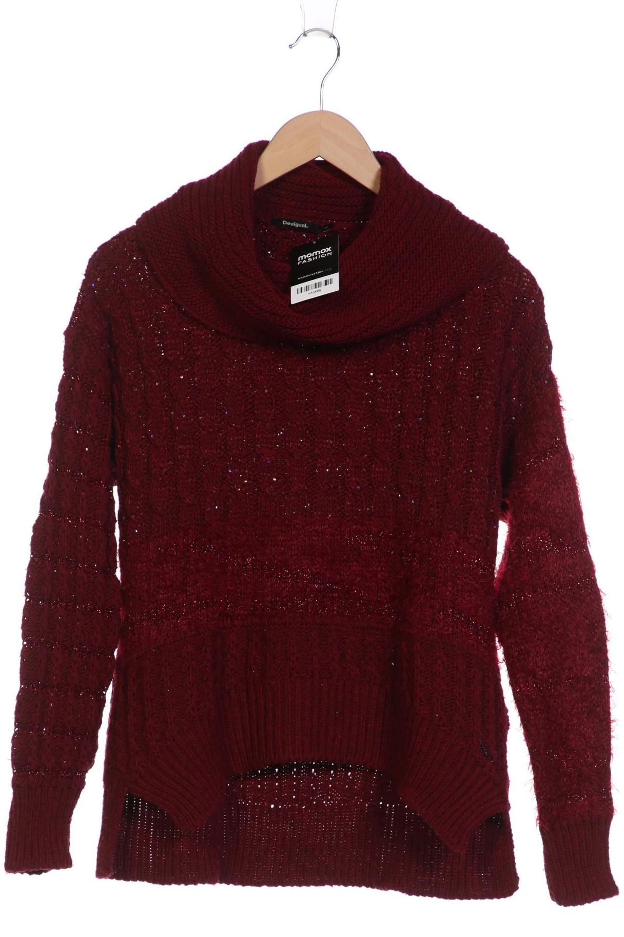 

Desigual Damen Pullover, bordeaux, Gr. 38