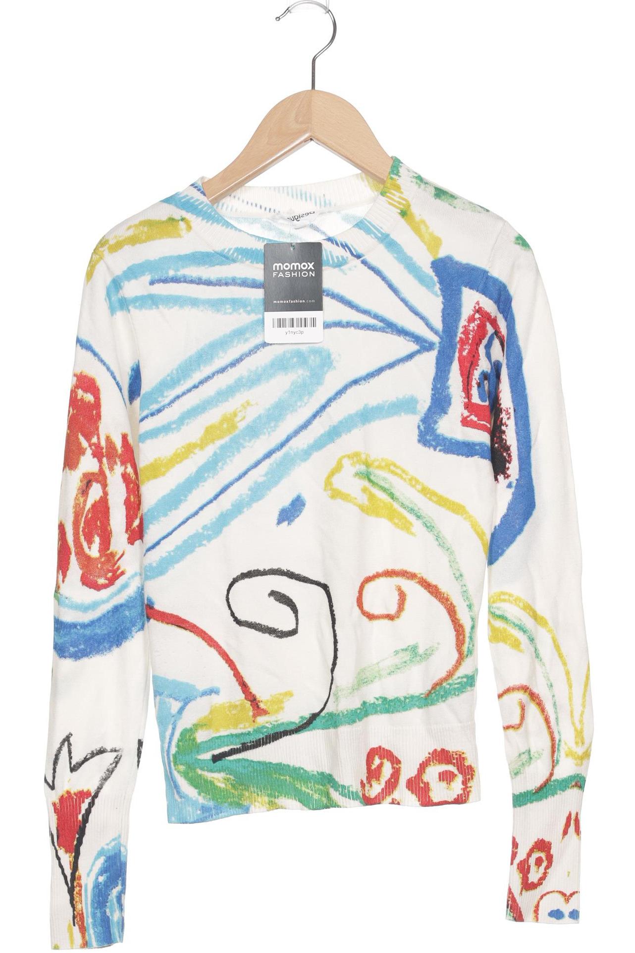

Desigual Damen Pullover, weiß, Gr. 34