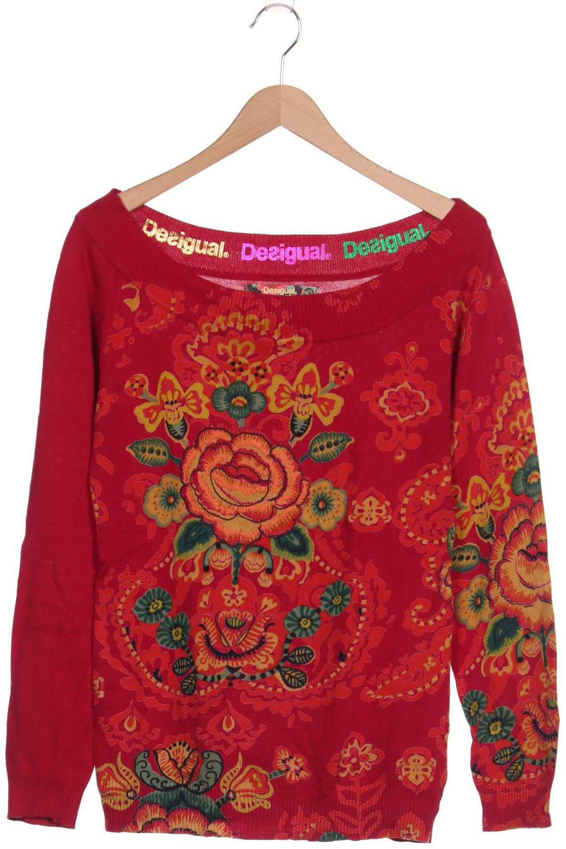 

Desigual Damen Pullover, rot, Gr. 44