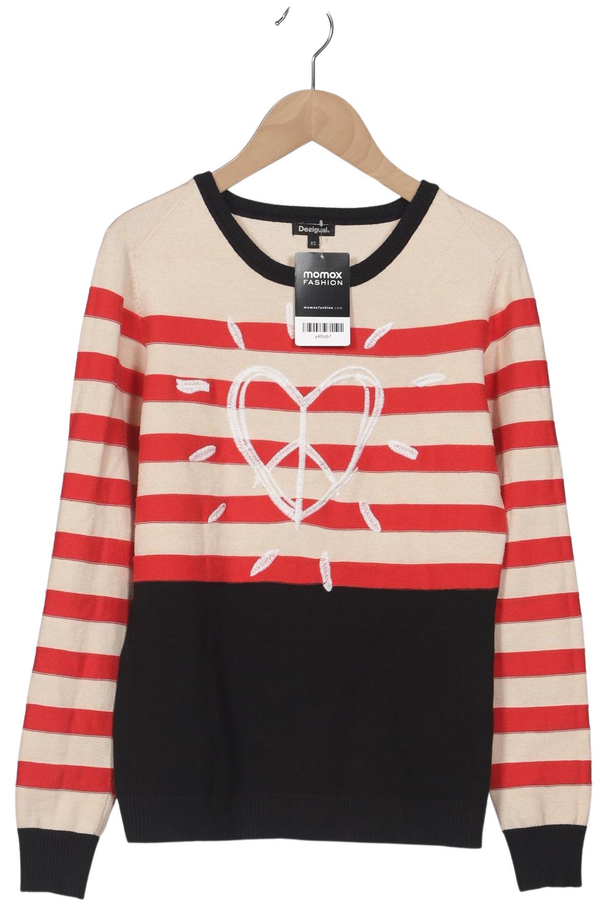 

Desigual Damen Pullover, mehrfarbig, Gr. 34