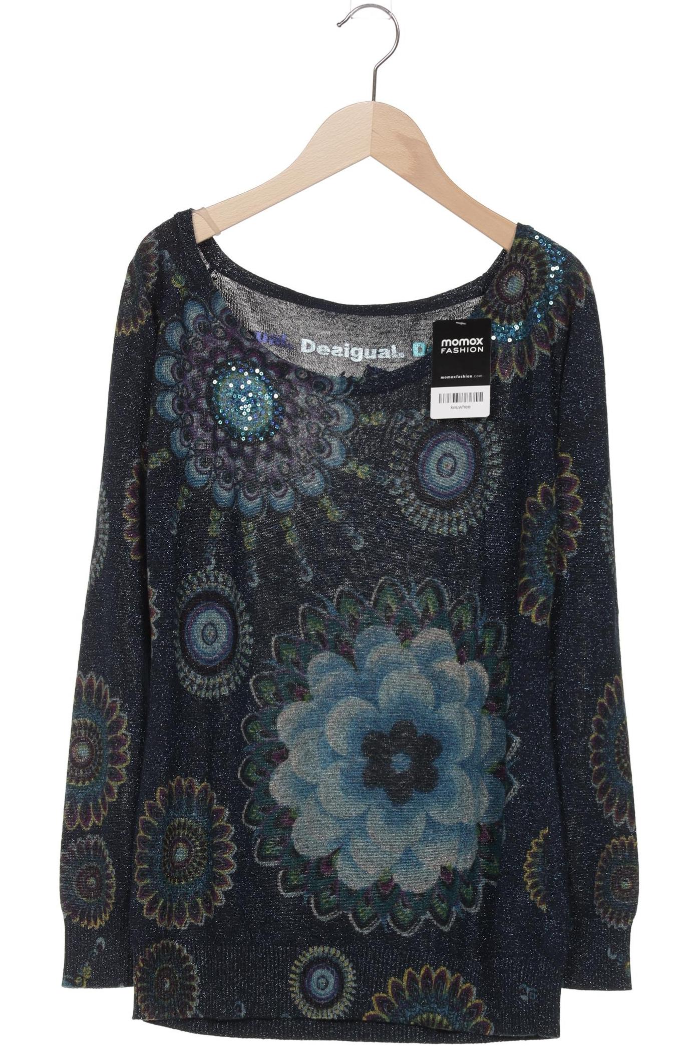 

Desigual Damen Pullover, marineblau, Gr. 38