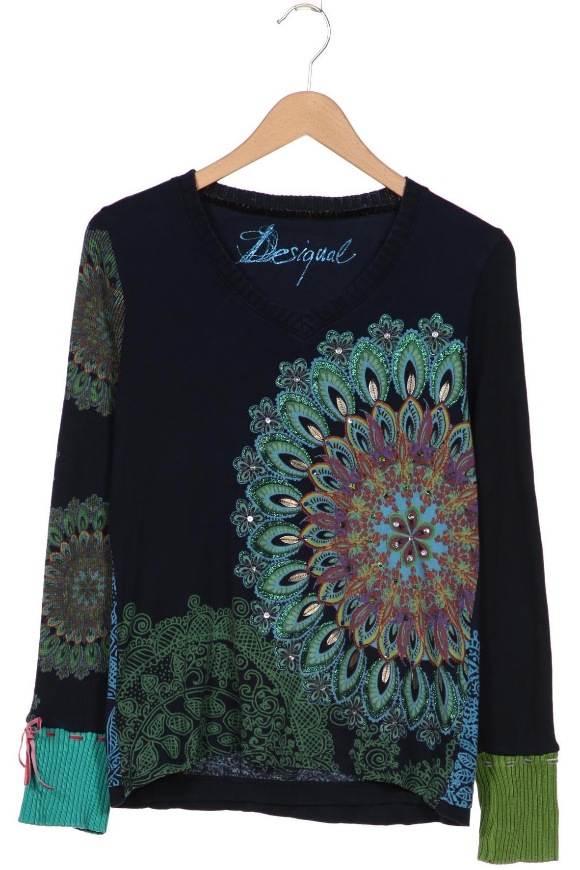 

Desigual Damen Pullover, marineblau, Gr. 44