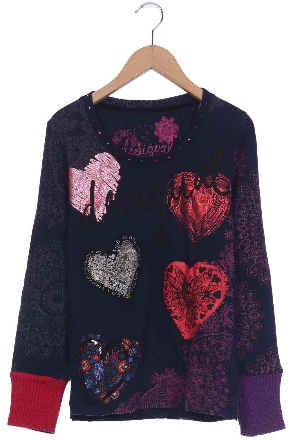 

Desigual Damen Pullover, marineblau, Gr. 36