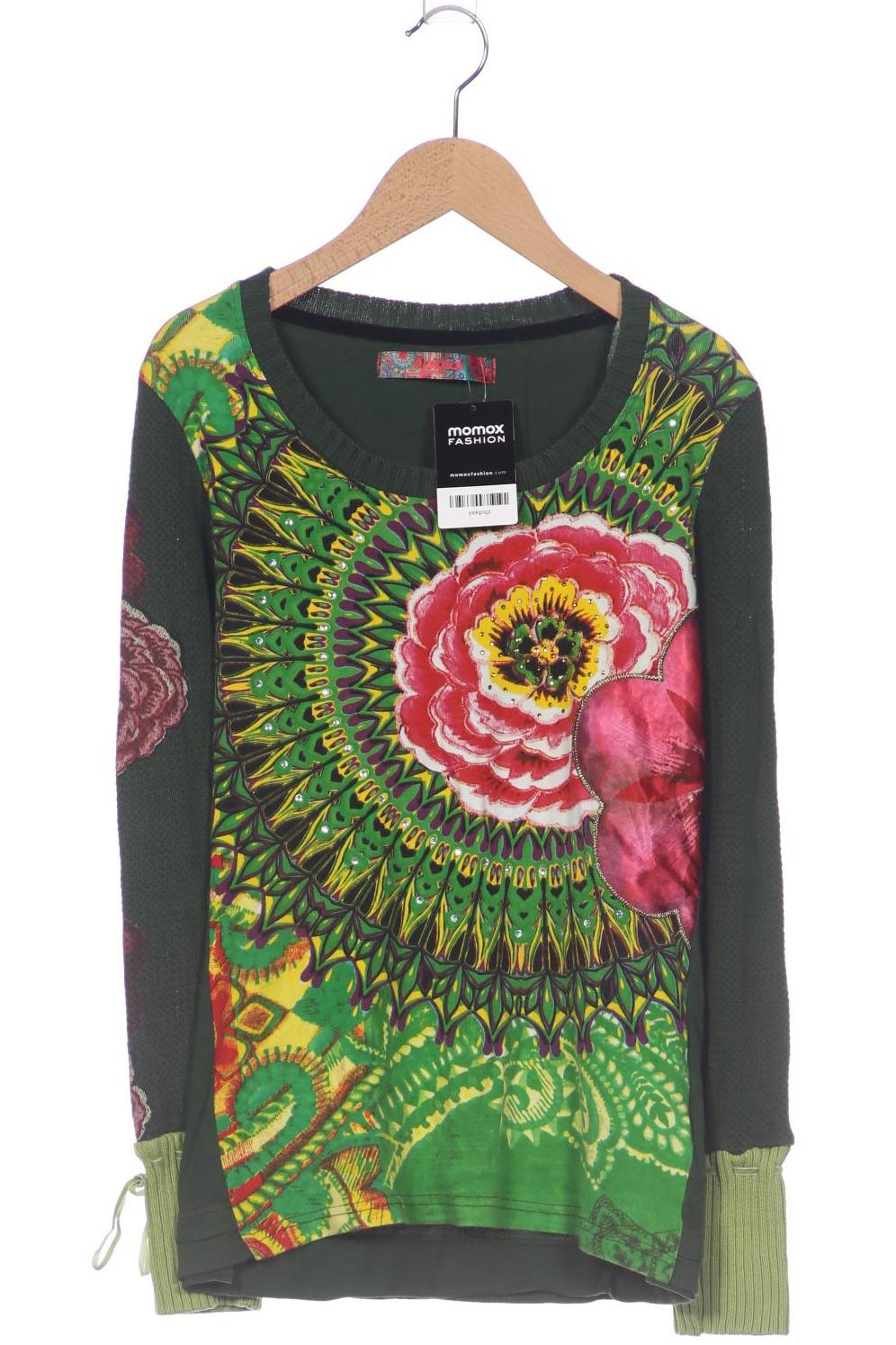 

Desigual Damen Pullover, grün, Gr. 38