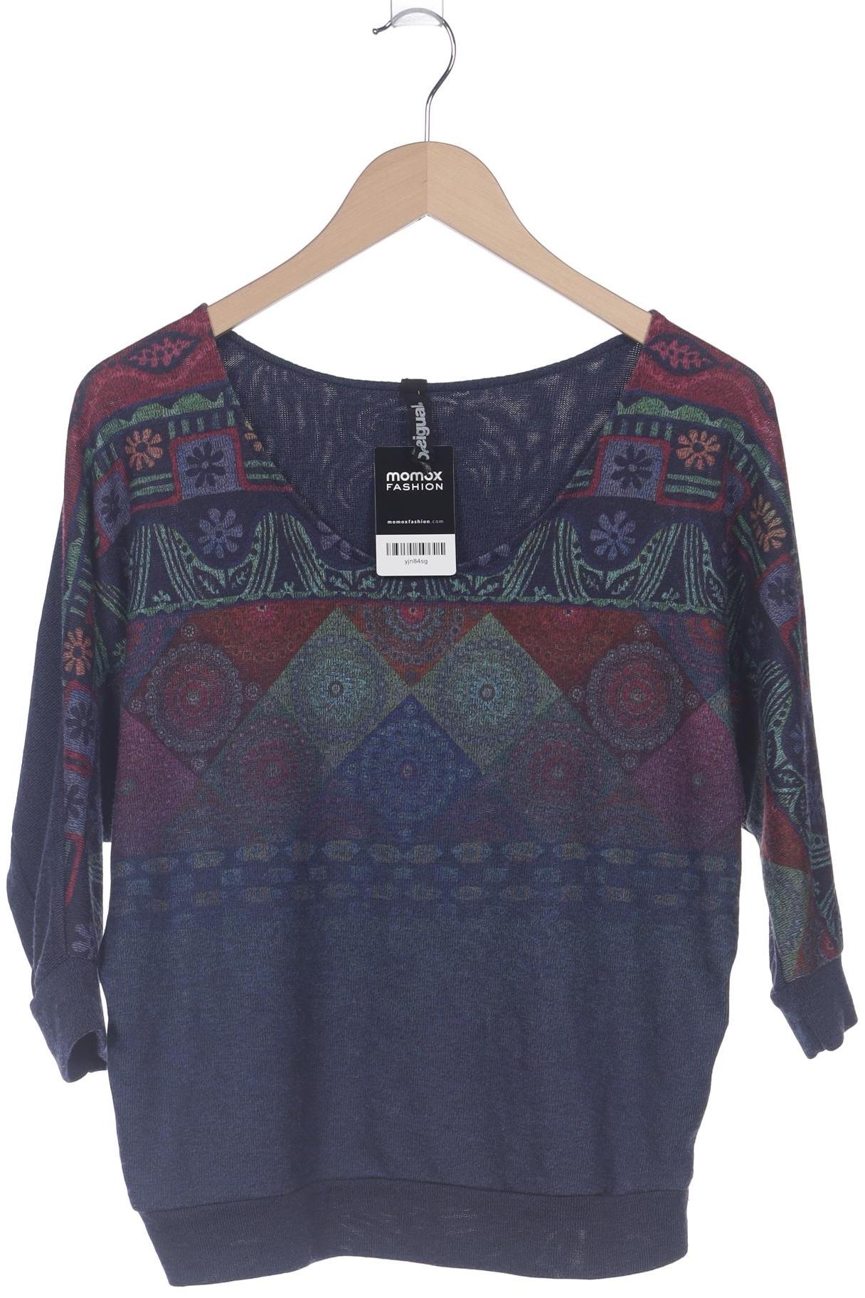 

Desigual Damen Pullover, marineblau, Gr. 38