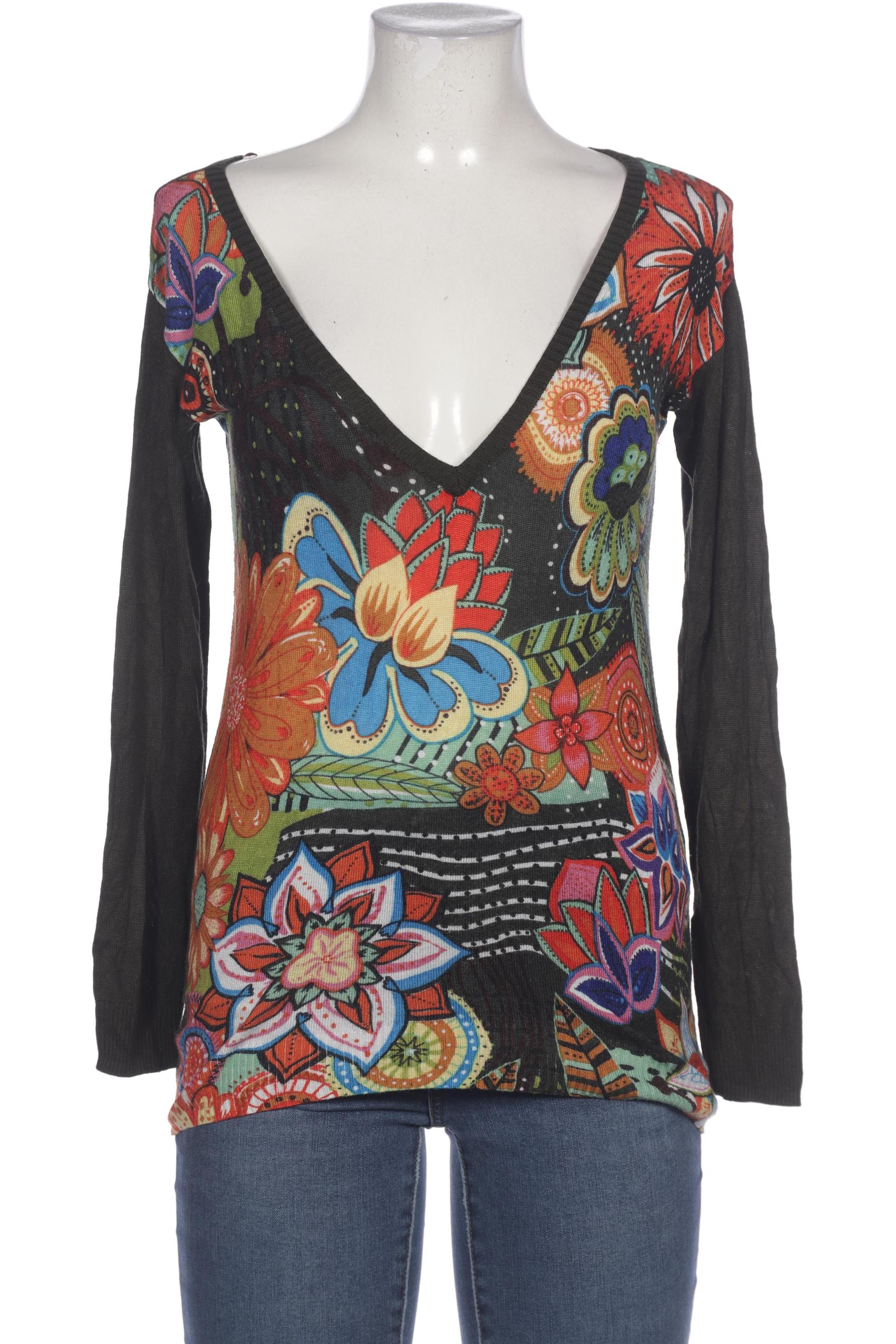 

Desigual Damen Pullover, grün, Gr. 42