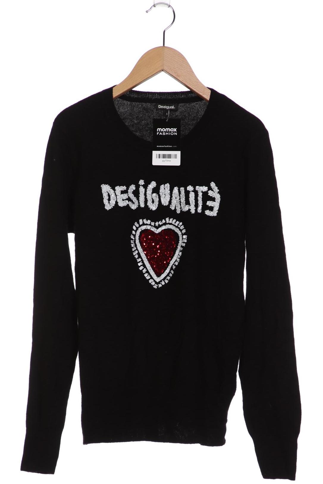 

Desigual Damen Pullover, schwarz, Gr. 36
