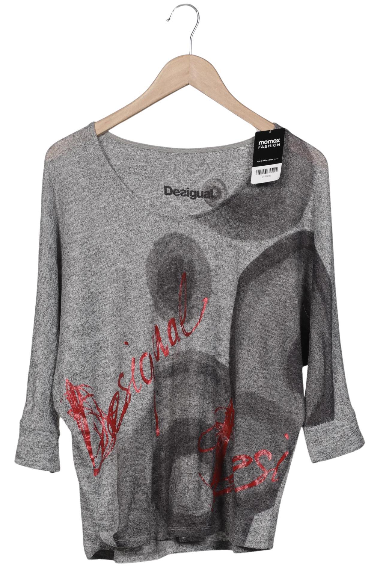 

Desigual Damen Pullover, grau, Gr. 38