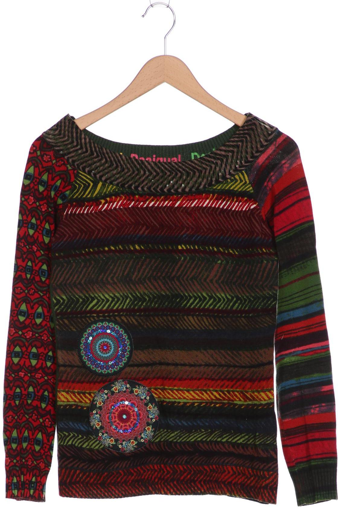 

Desigual Damen Pullover, grün, Gr. 38