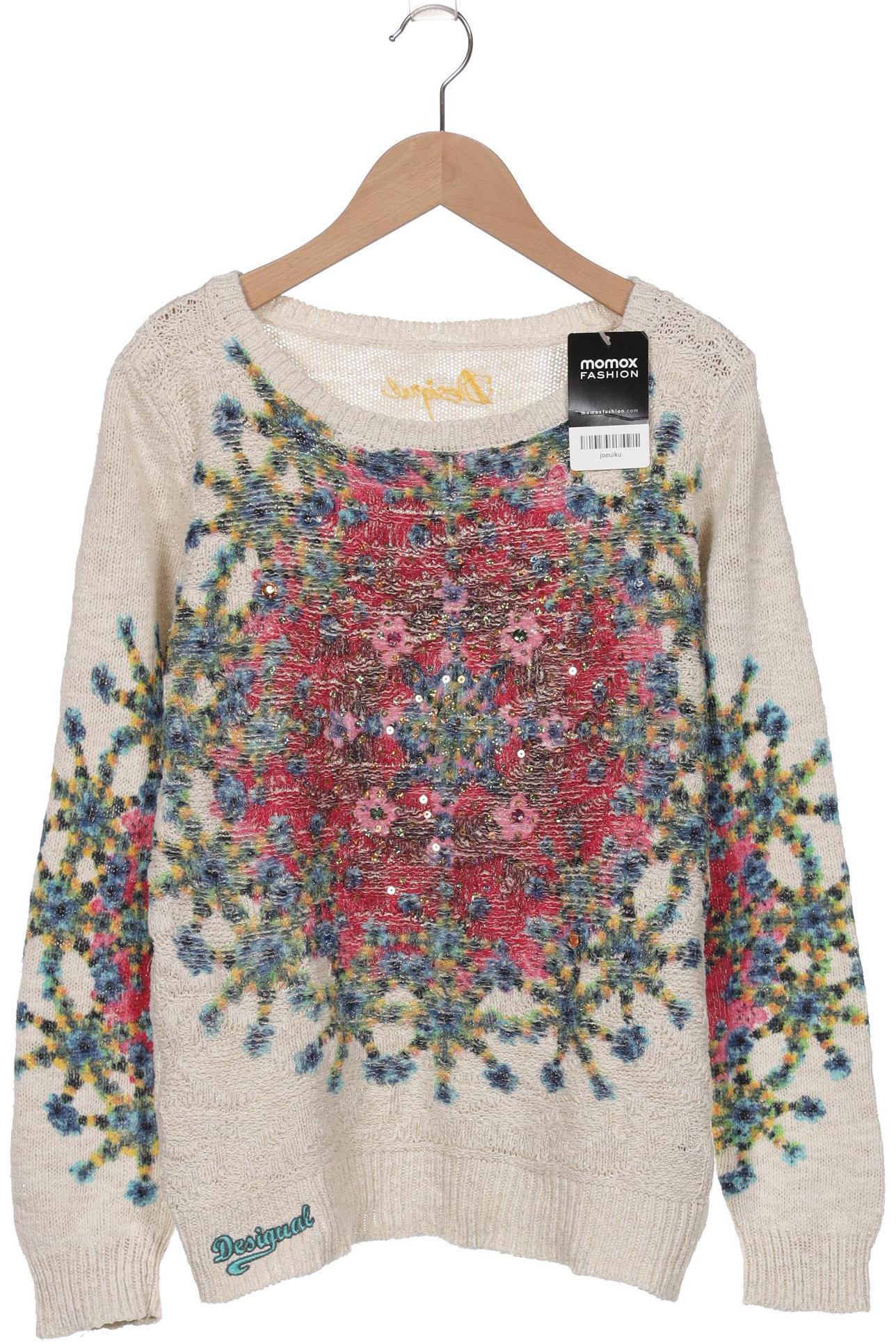 

Desigual Damen Pullover, cremeweiß, Gr. 38