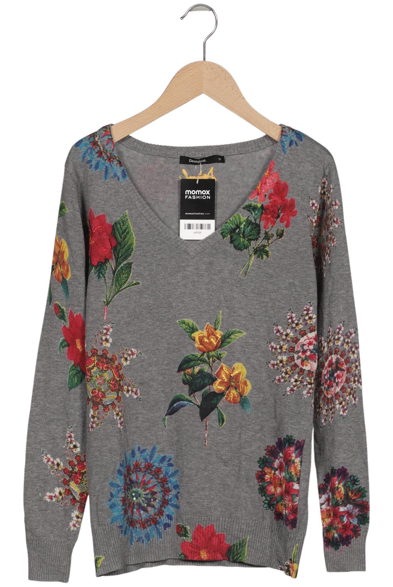 

Desigual Damen Pullover, grau, Gr. 38