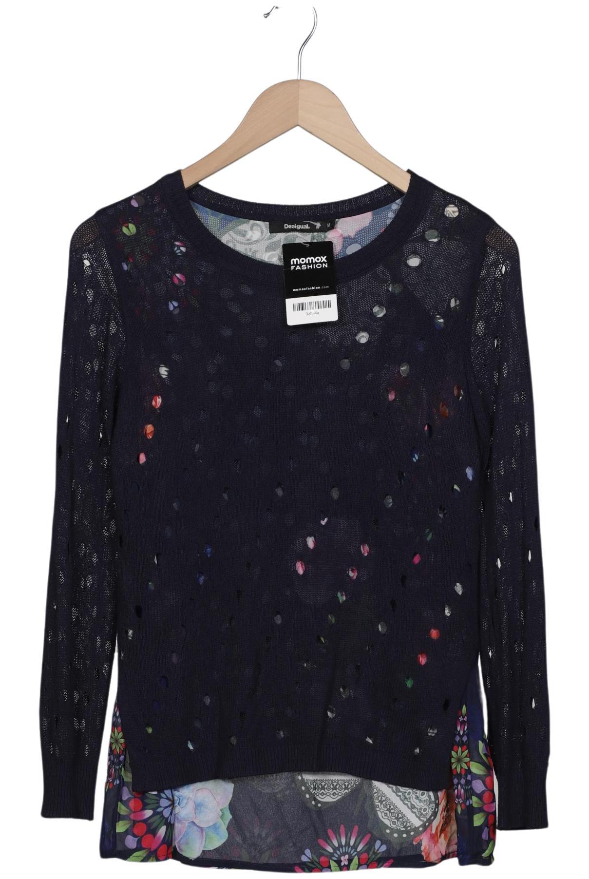 

Desigual Damen Pullover, marineblau, Gr. 38