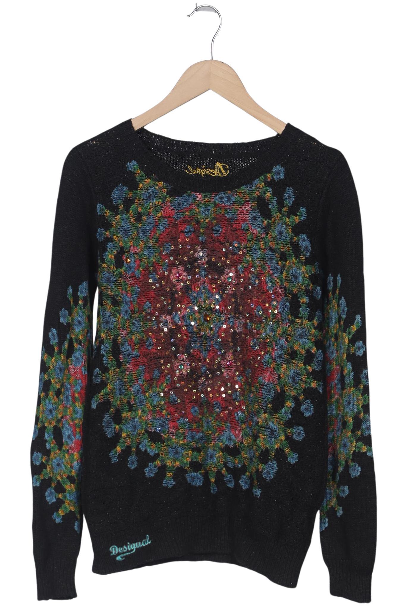 

Desigual Damen Pullover, schwarz, Gr. 42