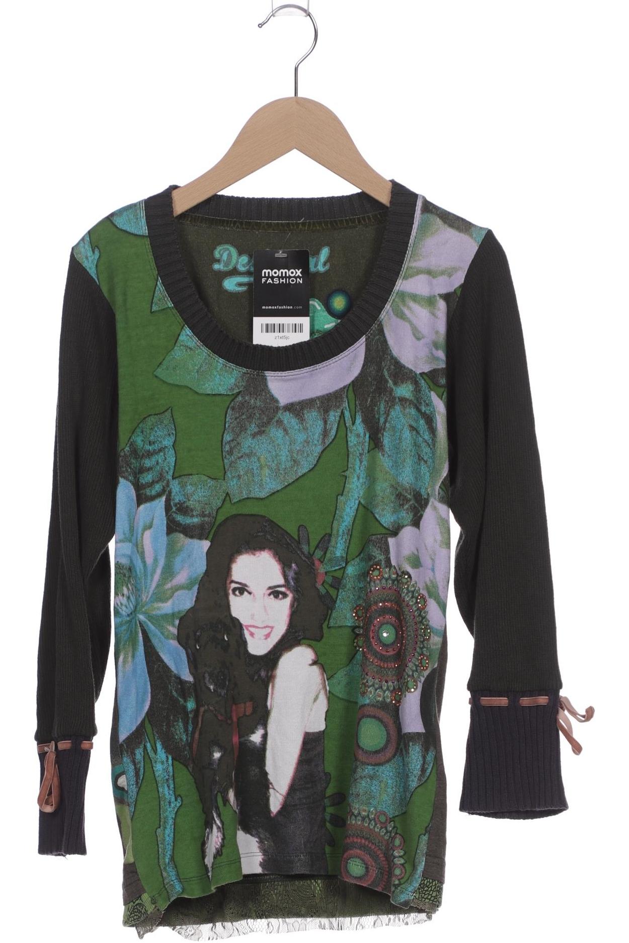 

Desigual Damen Pullover, grün, Gr. 38