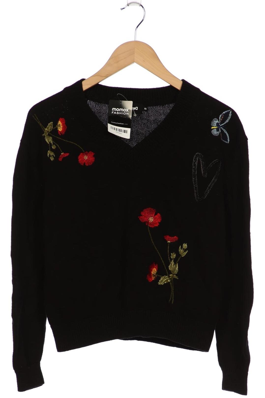 

Desigual Damen Pullover, schwarz, Gr. 34