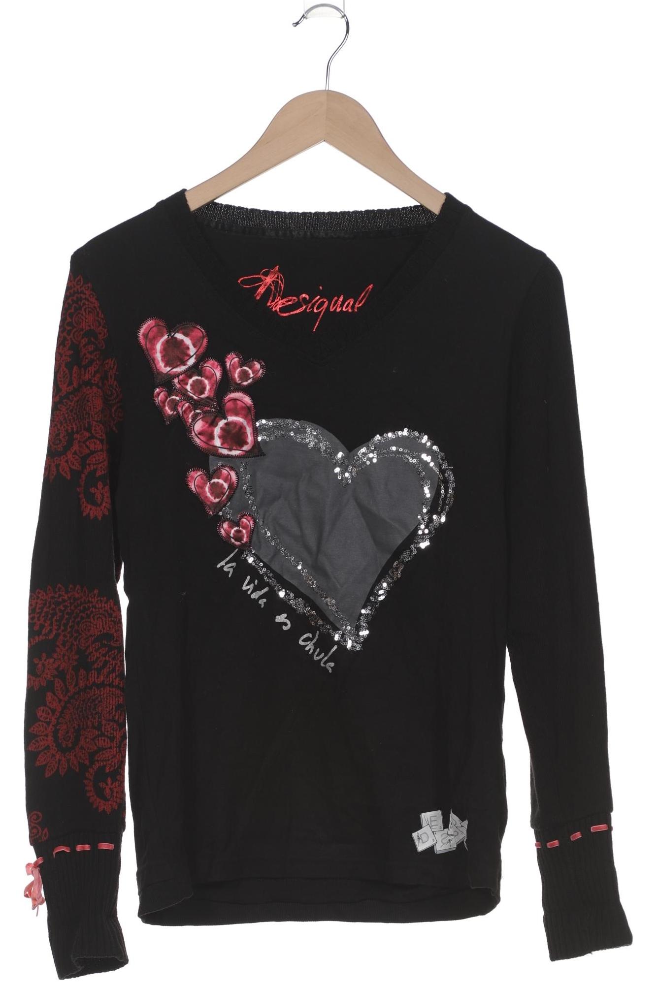 

Desigual Damen Pullover, schwarz, Gr. 38