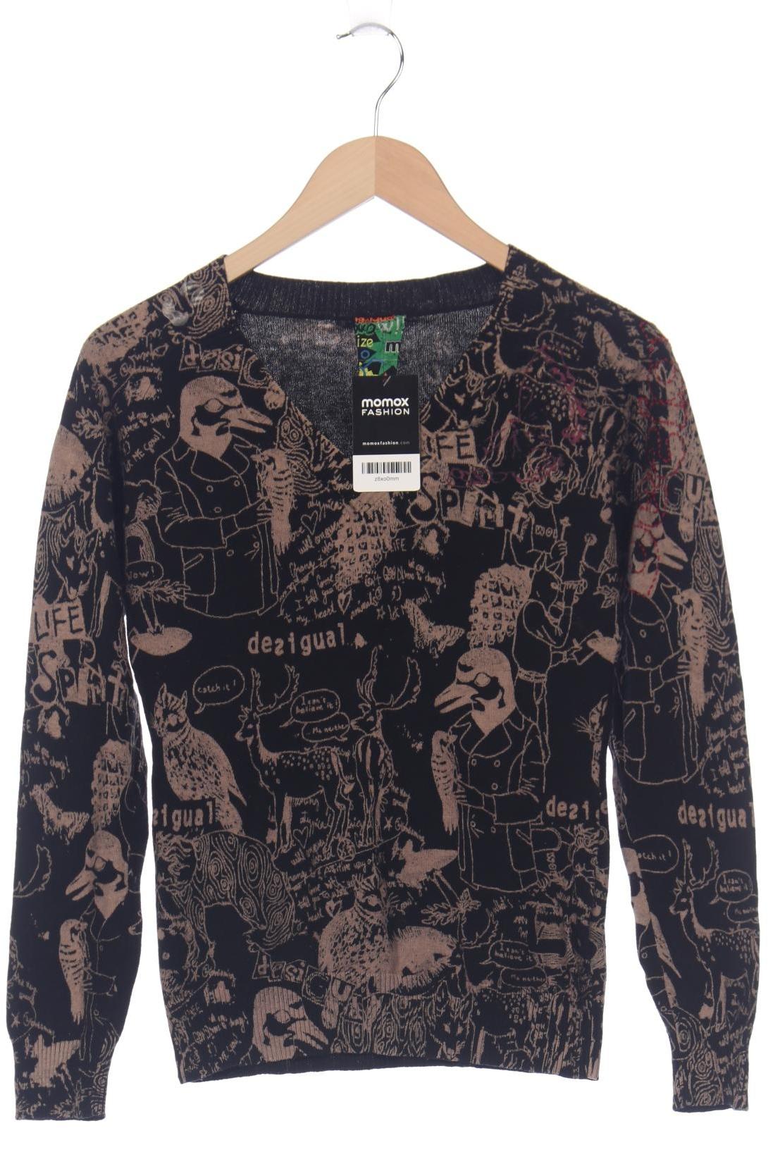 

Desigual Damen Pullover, schwarz, Gr. 38