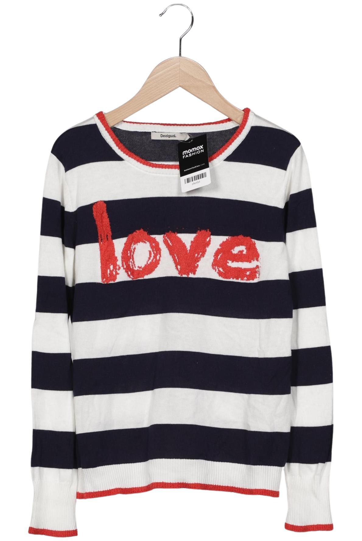 

Desigual Damen Pullover, marineblau, Gr. 38