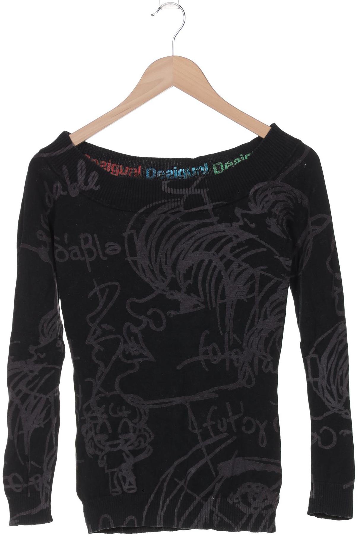 

Desigual Damen Pullover, schwarz, Gr. 36