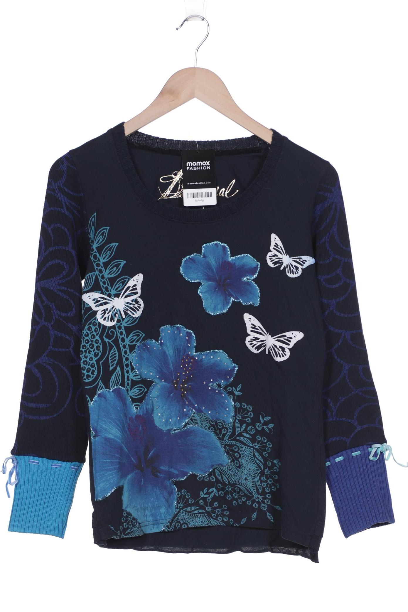

Desigual Damen Pullover, marineblau, Gr. 38
