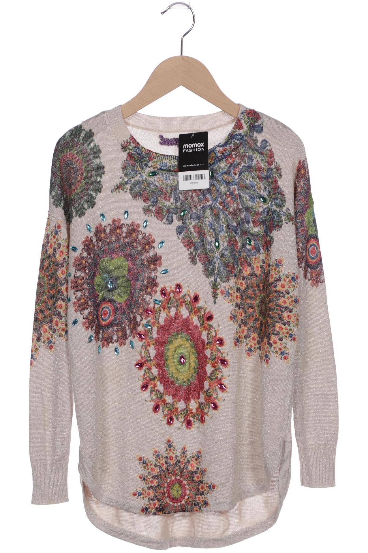 

Desigual Damen Pullover, beige, Gr. 36