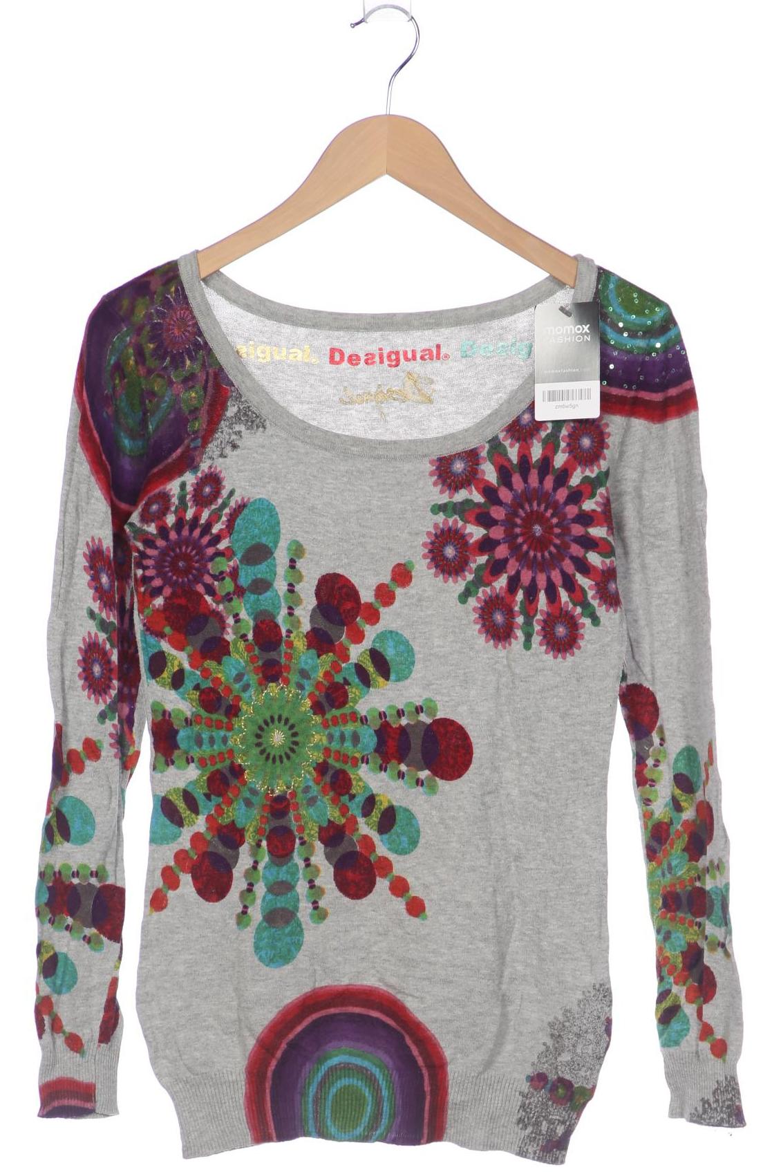 

Desigual Damen Pullover, grau, Gr. 42
