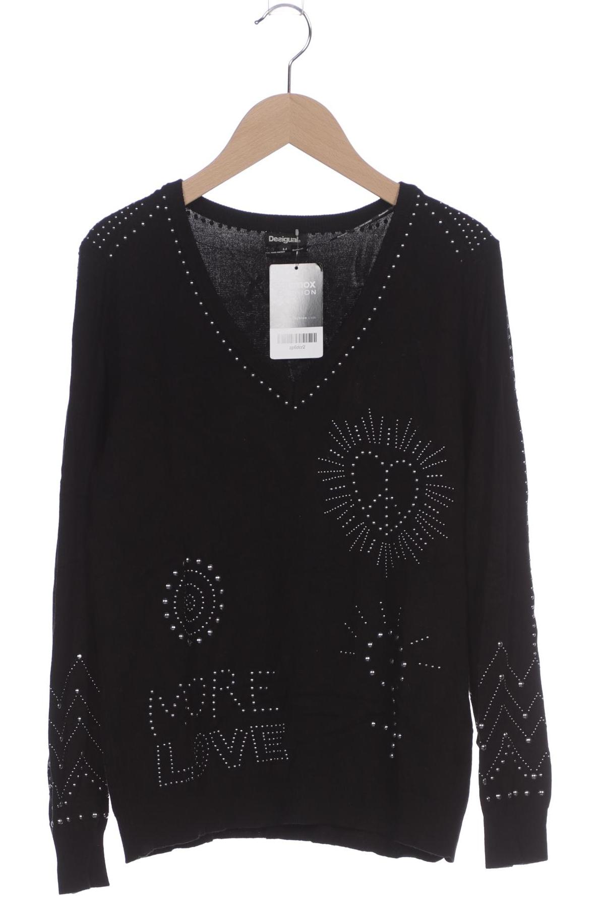 

Desigual Damen Pullover, schwarz, Gr. 38