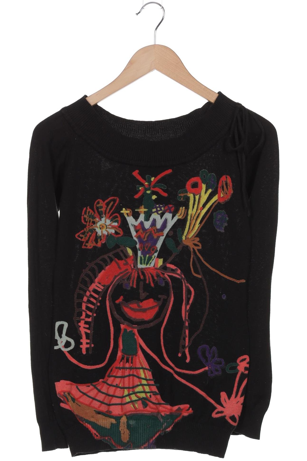 

Desigual Damen Pullover, schwarz, Gr. 38